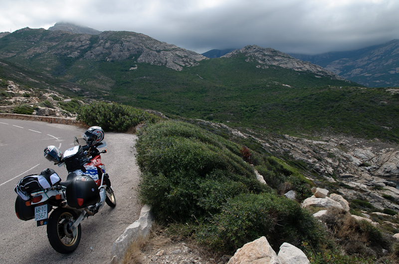 Corsica in moto 2011 di Boga il viaggio di Boga in Corsica