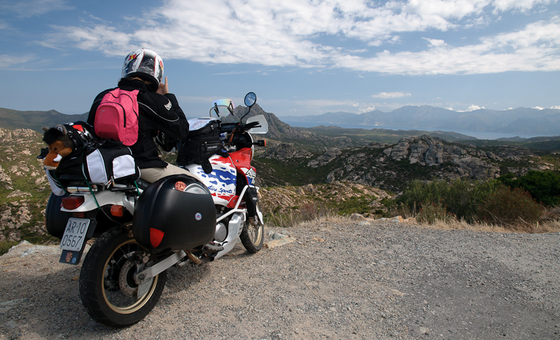 Corsica in moto 2011 di Boga il viaggio di Boga in Corsica