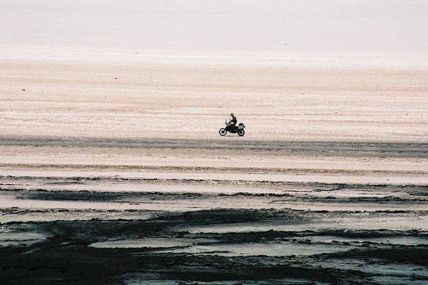 Il Lago di Urmia Iran in moto