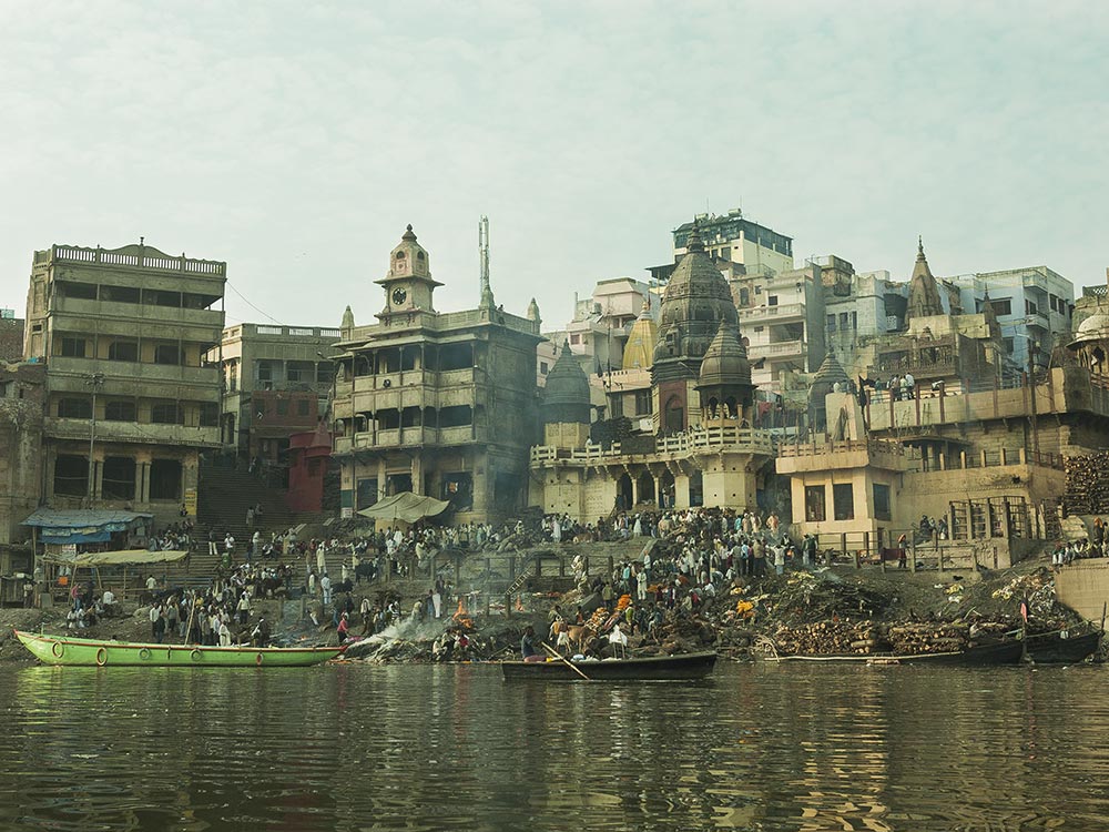 Morire a Varanasi, fotografia di Luigi De Santis