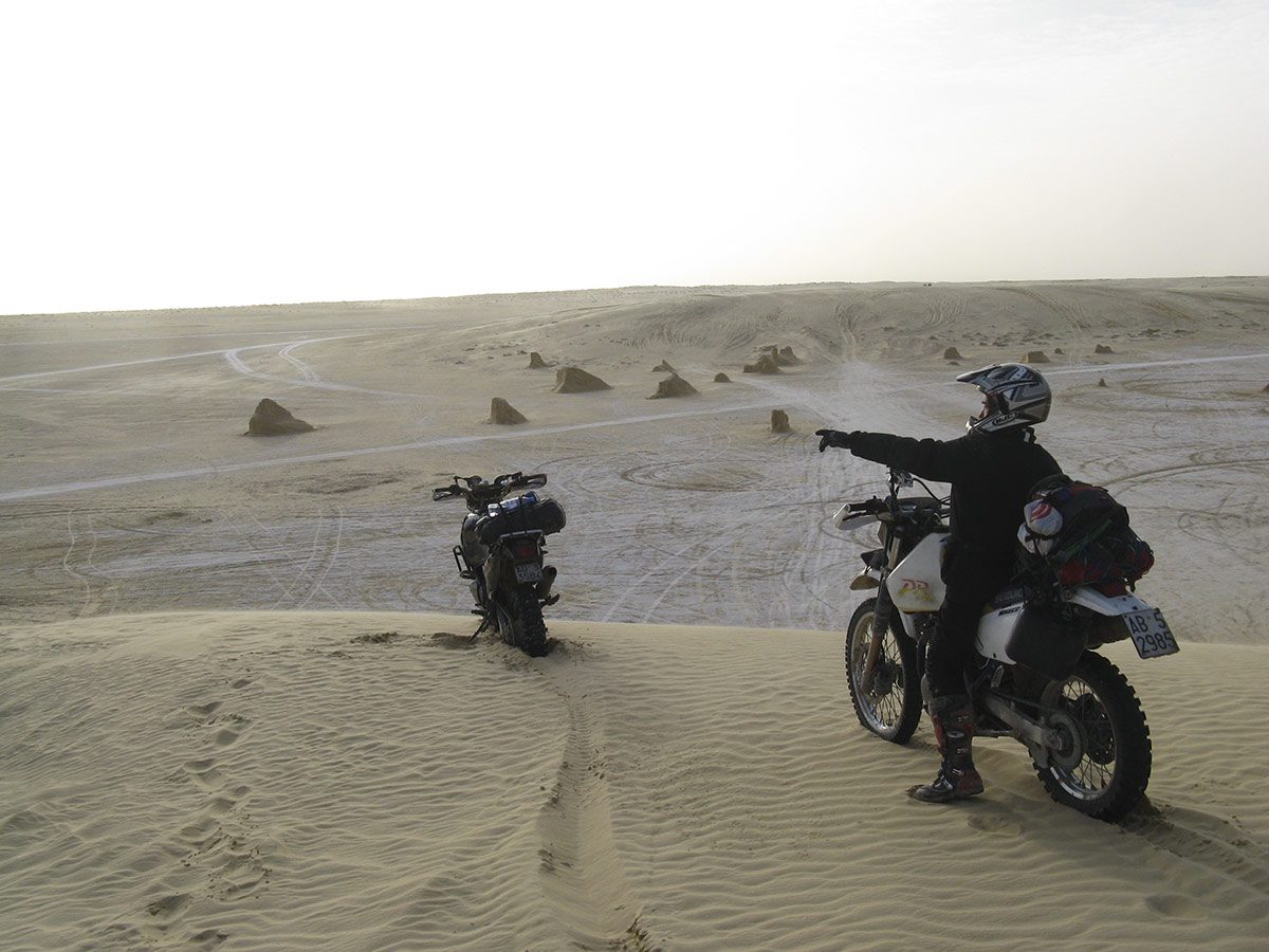 Tunisia Sporcoendurista viaggio nel Deserto