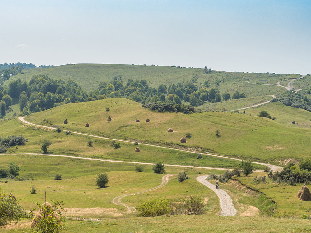 paesaggio - viaggio in moto in Romania